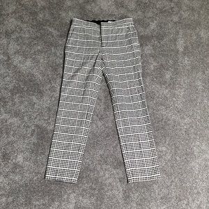 Black and White Zara Dress Pants
